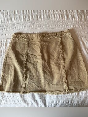 Primark Women’s Tan Denim Skirt - US 10